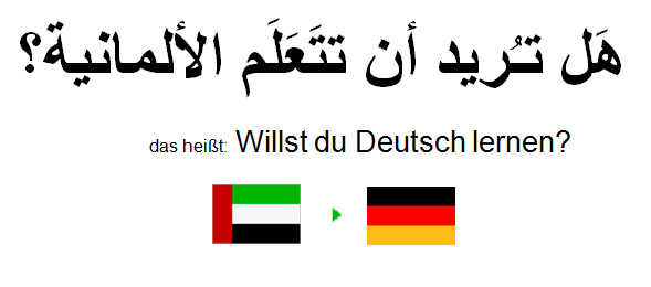 Kennenlernen deutsch arabisch